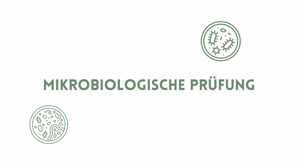 Frei von Keimen, Pilzen & Bakterien - unser Öl besteht die mikrobiologische Prüfung mit Bravour